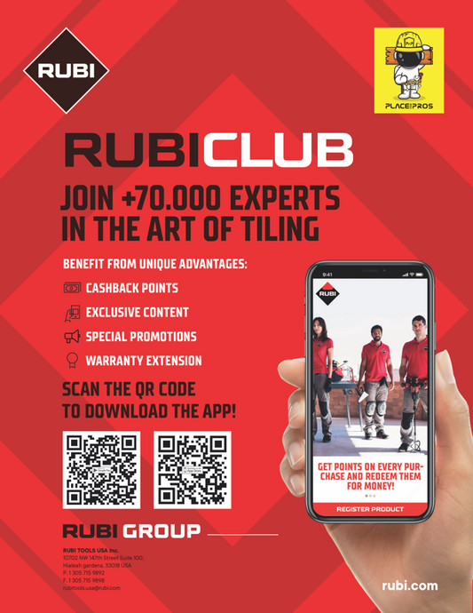 RUBI BLADE BADGER MESH DRY/WET 4-1/2''