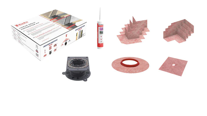 GURU Shower Linear Drain Superkit 37-1/2