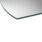 Wall Mirror Set of 8 Clear Glass 7.9x7.9in each