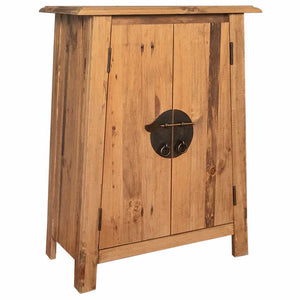 Side Cabinet Natural wood Solid pine wood Medium Side Cabinet