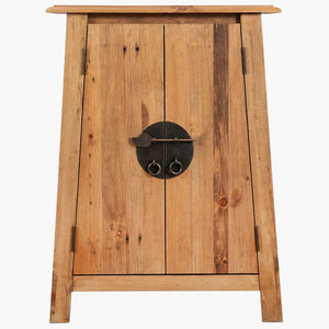 Side Cabinet Natural wood Solid pine wood Medium Side Cabinet