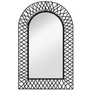 Wall Mirror Black Powder-coated steel, mirrored glass