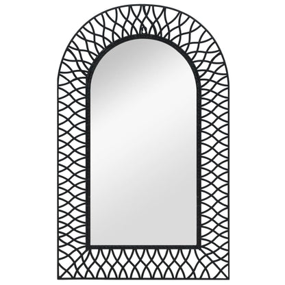 Wall Mirror Black Powder-coated steel, mirrored glass