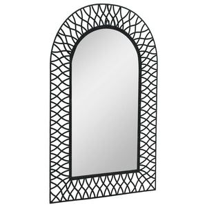 Wall Mirror Black Powder-coated steel, mirrored glass