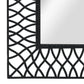 Wall Mirror Black Powder-coated steel, mirrored glass