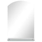 Wall Mirror Clear Toughened glass 15.7x23.6 in Wall mounting