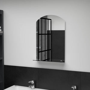 Wall Mirror Clear Toughened glass 15.7x23.6 in Wall mounting