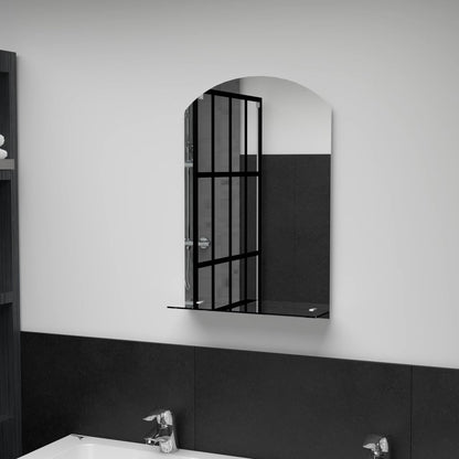 Wall Mirror Clear Toughened glass 15.7x23.6 in Wall mounting