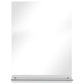 Wall Mirror Transparent Tempered Glass 11.8 x 19.7 in Wall Mirror