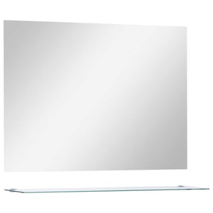 Wall Mirror See-Through Tempered glass 31.5 x 23.6 in Simple