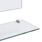Wall Mirror See-Through Tempered glass 31.5 x 23.6 in Simple
