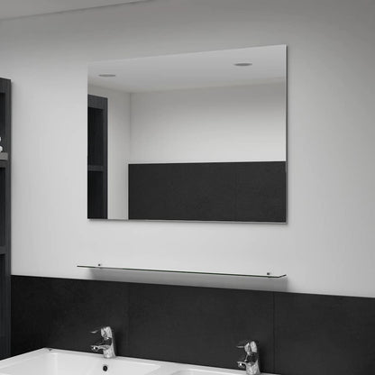 Wall Mirror See-Through Tempered glass 31.5 x 23.6 in Simple