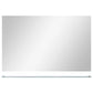 Wall Mirror Transparent Tempered Glass 39.4 x 23.6 in