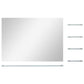 Wall Mirror Silver Tempered glass 31.5 x 23.6 in Storage