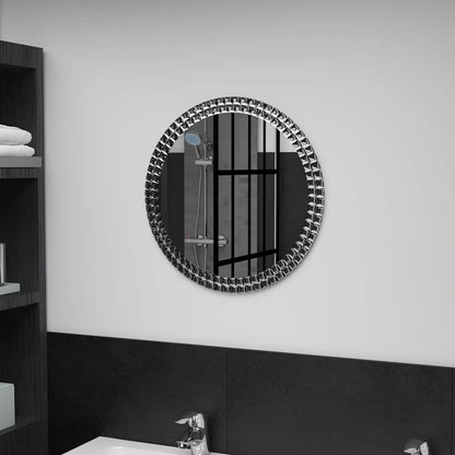 Wall Mirror Silver Acrylic crystal, toughened glass Medium