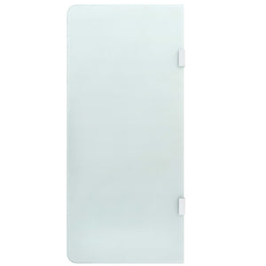 Wall-mounted Urinal Privacy Screen 35.4"x15.7" Tempered Glass