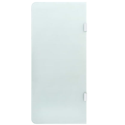 Wall-mounted Urinal Privacy Screen 35.4"x15.7" Tempered Glass