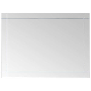Wall Mirror Transparent Glass Medium Mirror Wall Mirror