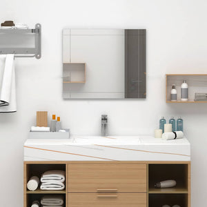 Wall Mirror Transparent Glass Medium Mirror Wall Mirror