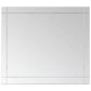 Wall Mirror Silver Glass 39.4 x 23.6 in Wall Mounting