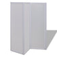 Shower Bath Screen Wall 55.5 x 52.0" 3 Panels Foldable