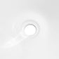 Wash Basins 2 pcs White 16.5x16.5x5.5" Ceramic
