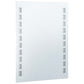 Bathroom Mirror Silver Glass Medium Bathroom Mirror Rectangular
