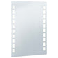 Bathroom Mirror Silver Glass Medium Bathroom Mirror Rectangular