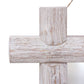 Mirror White Reclaimed wood, Glass 27.6 x 27.6 in