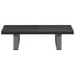 Bathroom Wall Shelf Gray Engineered wood 23.6 in x 15.7 in x 6.4 in