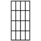 Walk-in Shower Screen Clear Tempered Glass 55.1"x76.8"