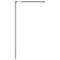Walk-in Shower Screen Clear Tempered Glass 55.1"x76.8"