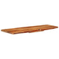 Bathroom Vanity Top Solid Acacia Wood 55.1"x20.5"x1.5"