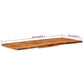 Bathroom Vanity Top Solid Acacia Wood 55.1"x20.5"x1.5"