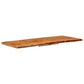 Bathroom Vanity Top Solid Acacia Wood 55.1"x20.5"x1.5"