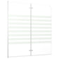Bath Enclosure 47.2x55.1" Tempered Glass Stripe
