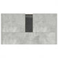 Bathroom Cabinet Concrete Gray Engineered Wood 23.6x13.0x24.0 in