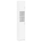 Bathroom Cabinet White Engineered Wood Tall Bathroom Cabinet