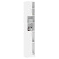 Bathroom Cabinet White Engineered Wood Tall Bathroom Cabinet