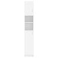 Bathroom Cabinet White Engineered Wood Tall Bathroom Cabinet