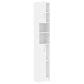 Bathroom Cabinet White Engineered Wood Tall Bathroom Cabinet