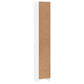 Bathroom Cabinet White Engineered Wood Tall Bathroom Cabinet