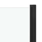 Shower Enclosure ESG 26.8"x51.2" Black