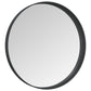 Wall Mirror Decorative Inlays Round Modern Minimalistic