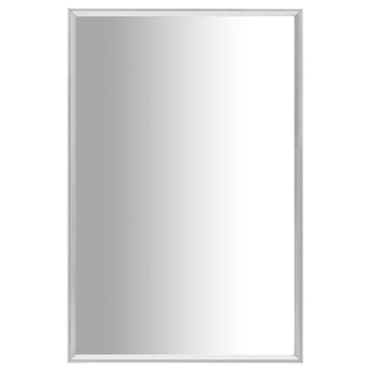 Mirror Silver Glass, PVC 23.6 x 15.7 in Durable Mirror