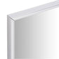 Mirror Silver Glass, PVC 23.6 x 15.7 in Durable Mirror