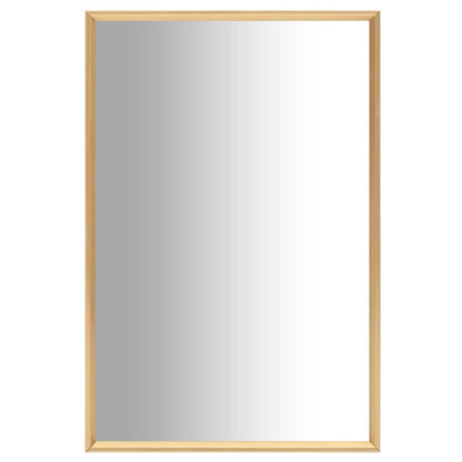Mirror Gold Glass, PVC Medium Minimalistic Mirror Rectangular