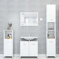 Bathroom Furniture Set White Engineered wood Medium