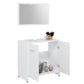 Bathroom Furniture Set White Engineered wood Medium