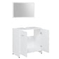 Bathroom Furniture Set White Engineered wood Medium